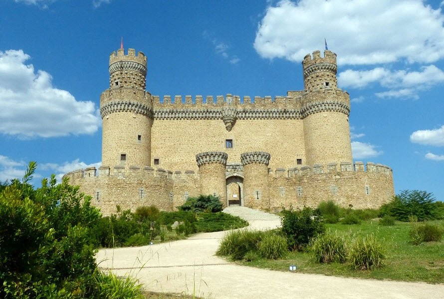 Castle Manzanares el Real, Spain
